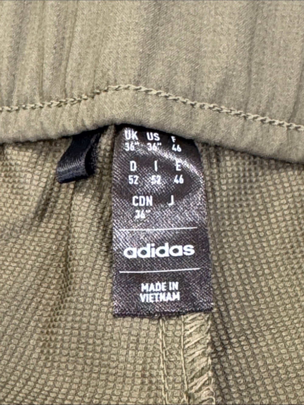 adidas Terrex Olive Green Outdoor Hybrid Shorts - Picture 8 of 10